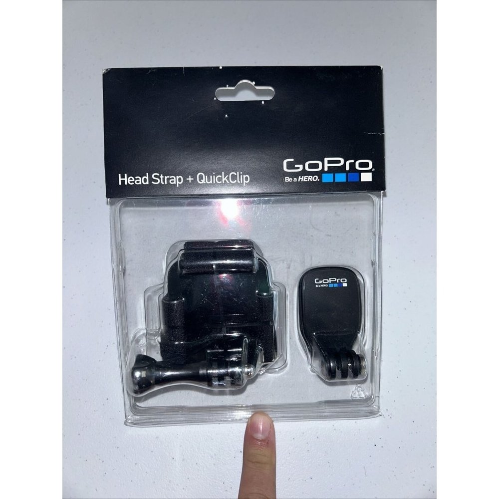GoPro Quick Clip Head Strap - Black (ACHOM-001)